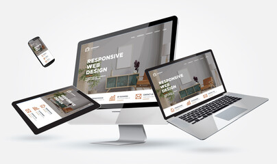 responsive design e siti web vetrina